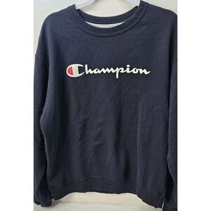 Champion Authentic Athleticwear Crewneck Sweatshirt Navy‎  Large